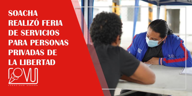 Soacha realizó feria de servicios para personas privadas de la libertad